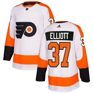 Damen Philadelphia Flyers Trikot Brian Elliott 37 Weiß Authentic